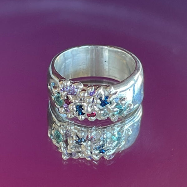 Fairy Bread Chunky Ring 1