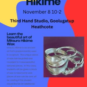 Mitsuro Hikime Wax Class