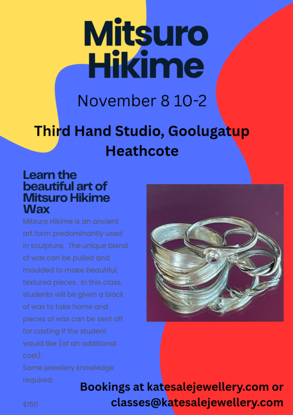 Mitsuro Hikime Wax Class